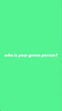 green person 💚