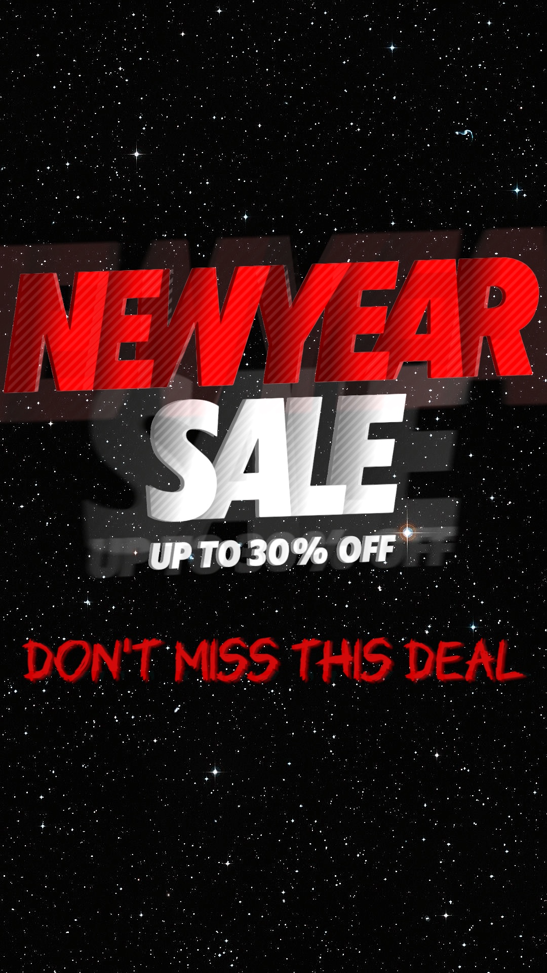 New year sale 