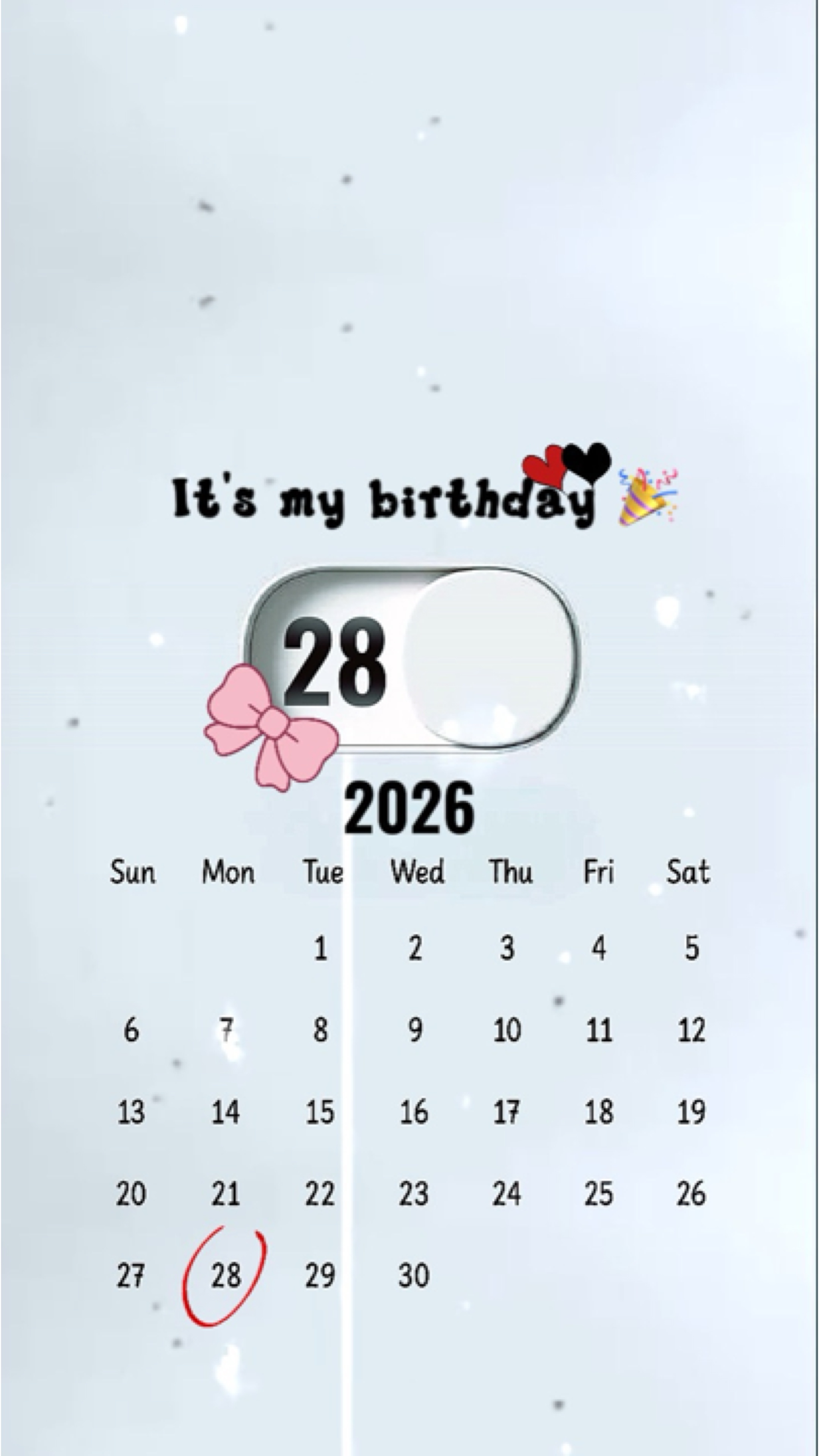 Hbd 28 sept 2026