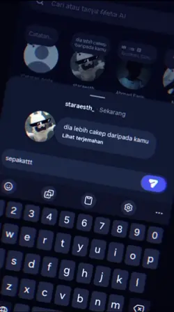 dia lebih cakep