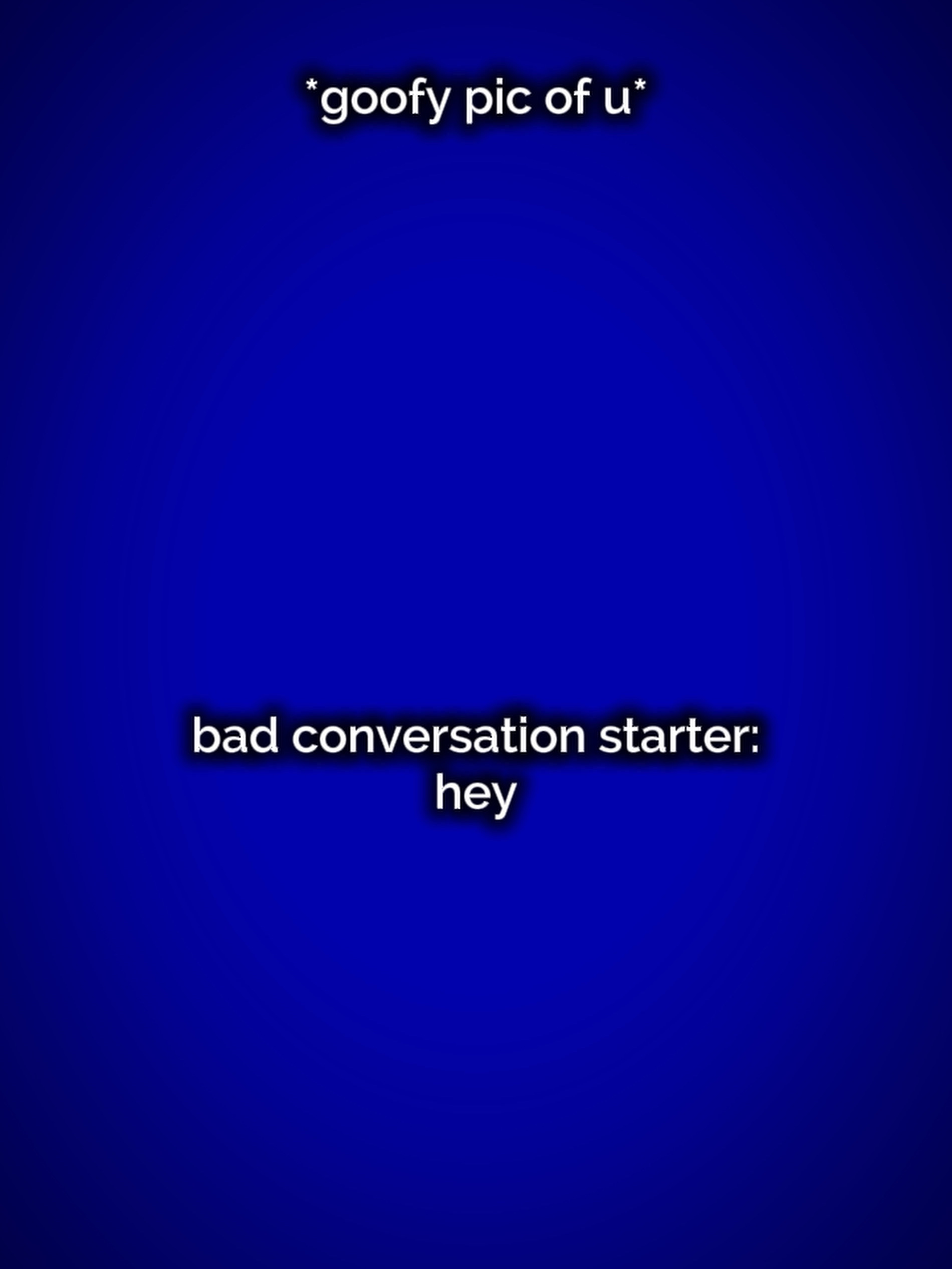 Conversation starter