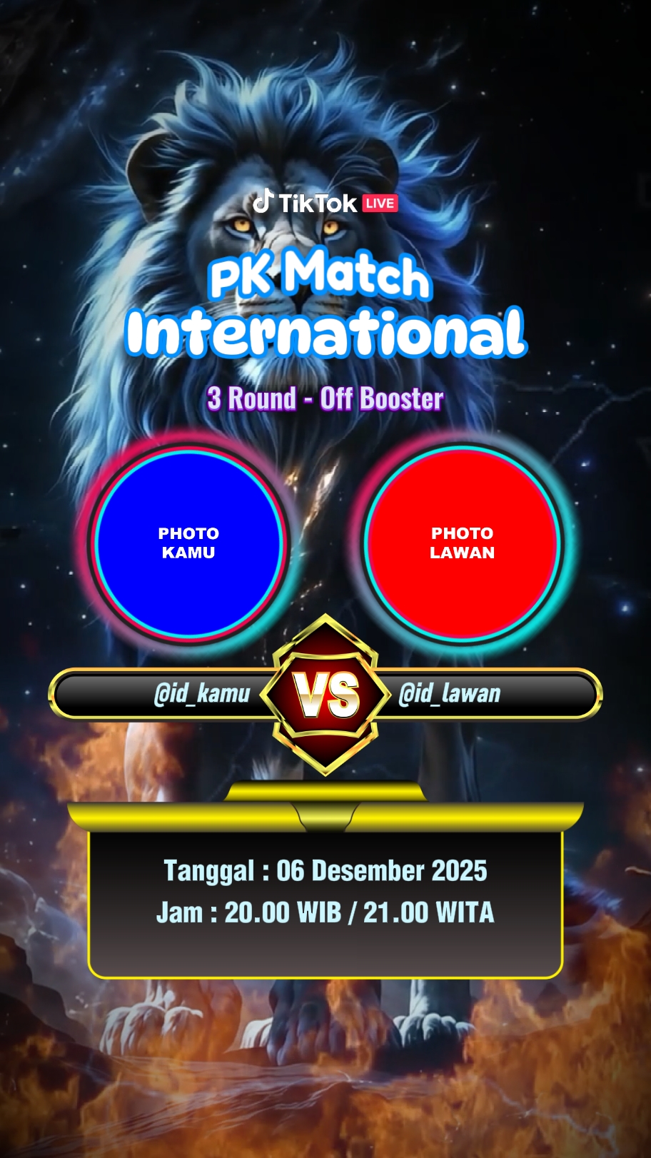 PK TikTok AGUSTUS
