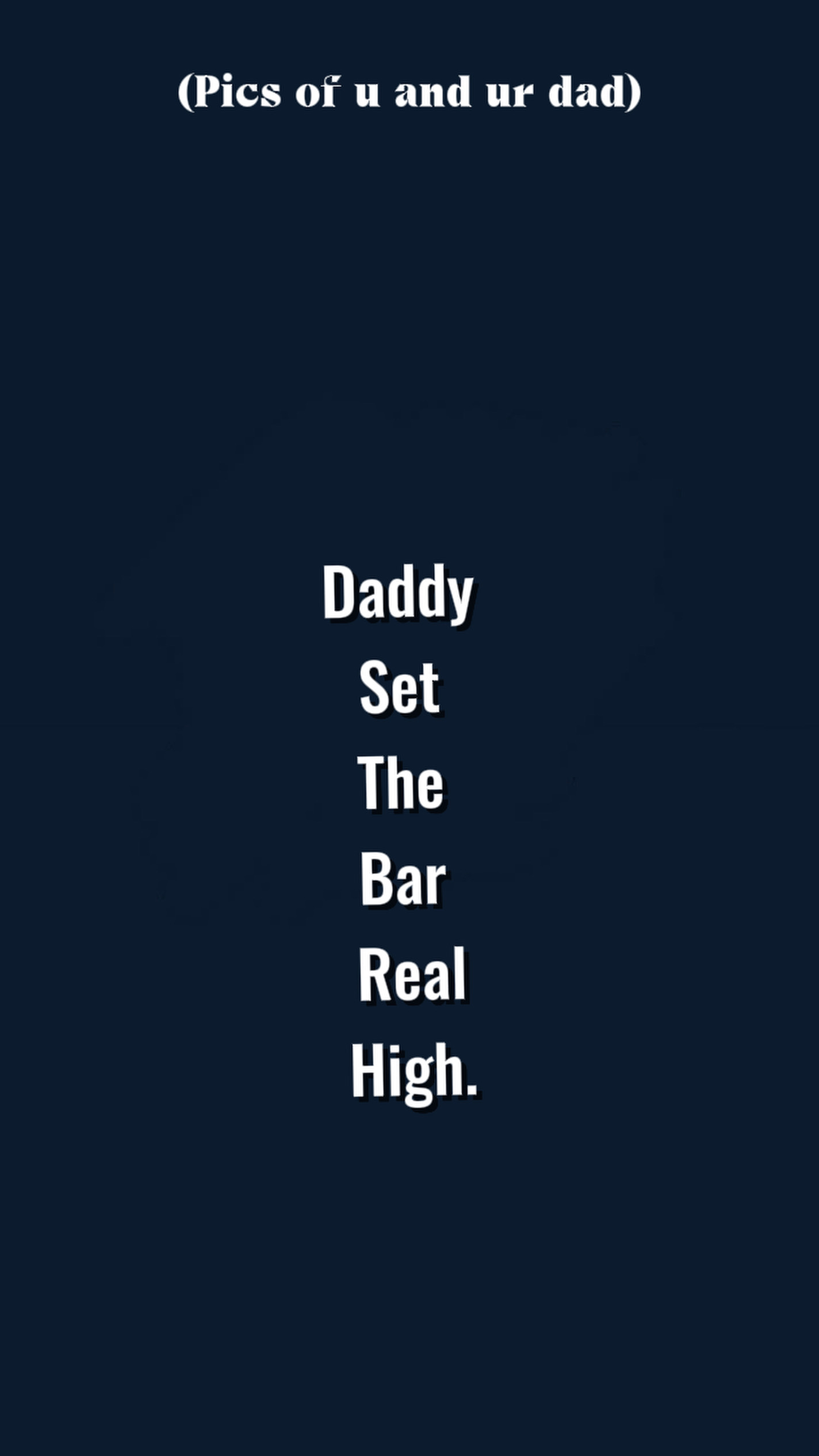 Papai definir barras 