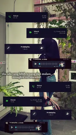 jika ada yg indah