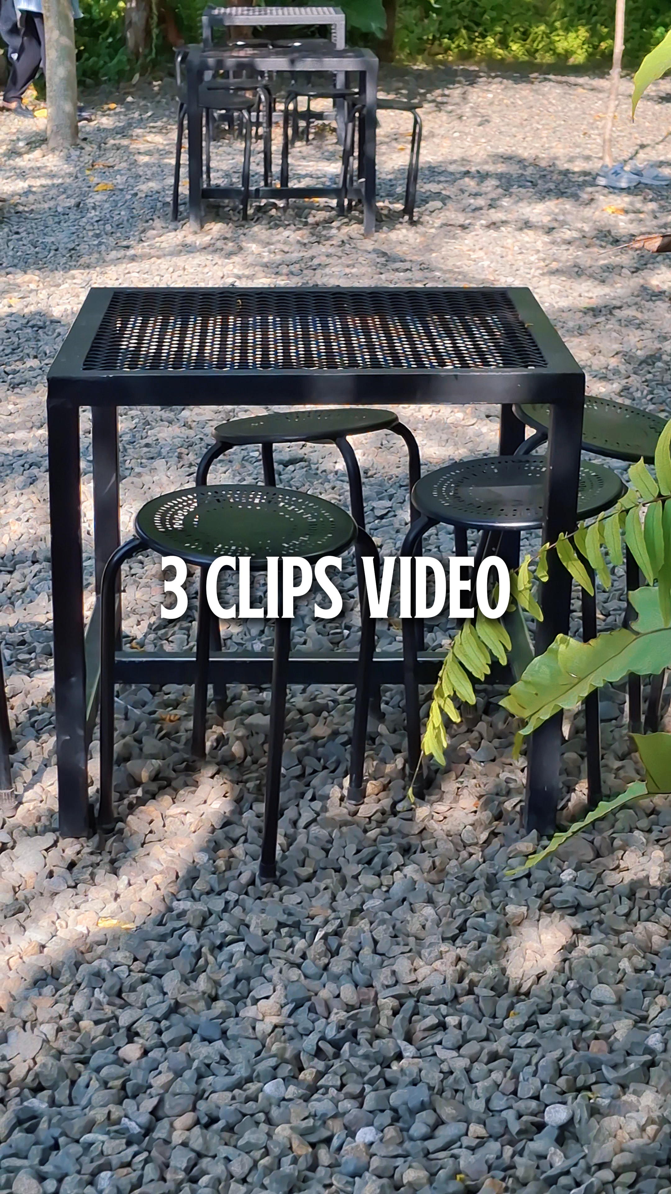 3 clipes de vídeo