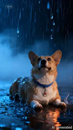 Cinematic rain dog