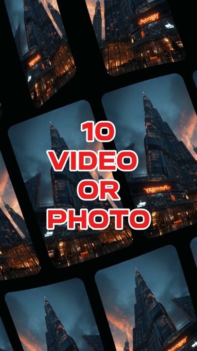 10 Video oder Foto
