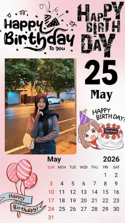 25 may 2026 brithday