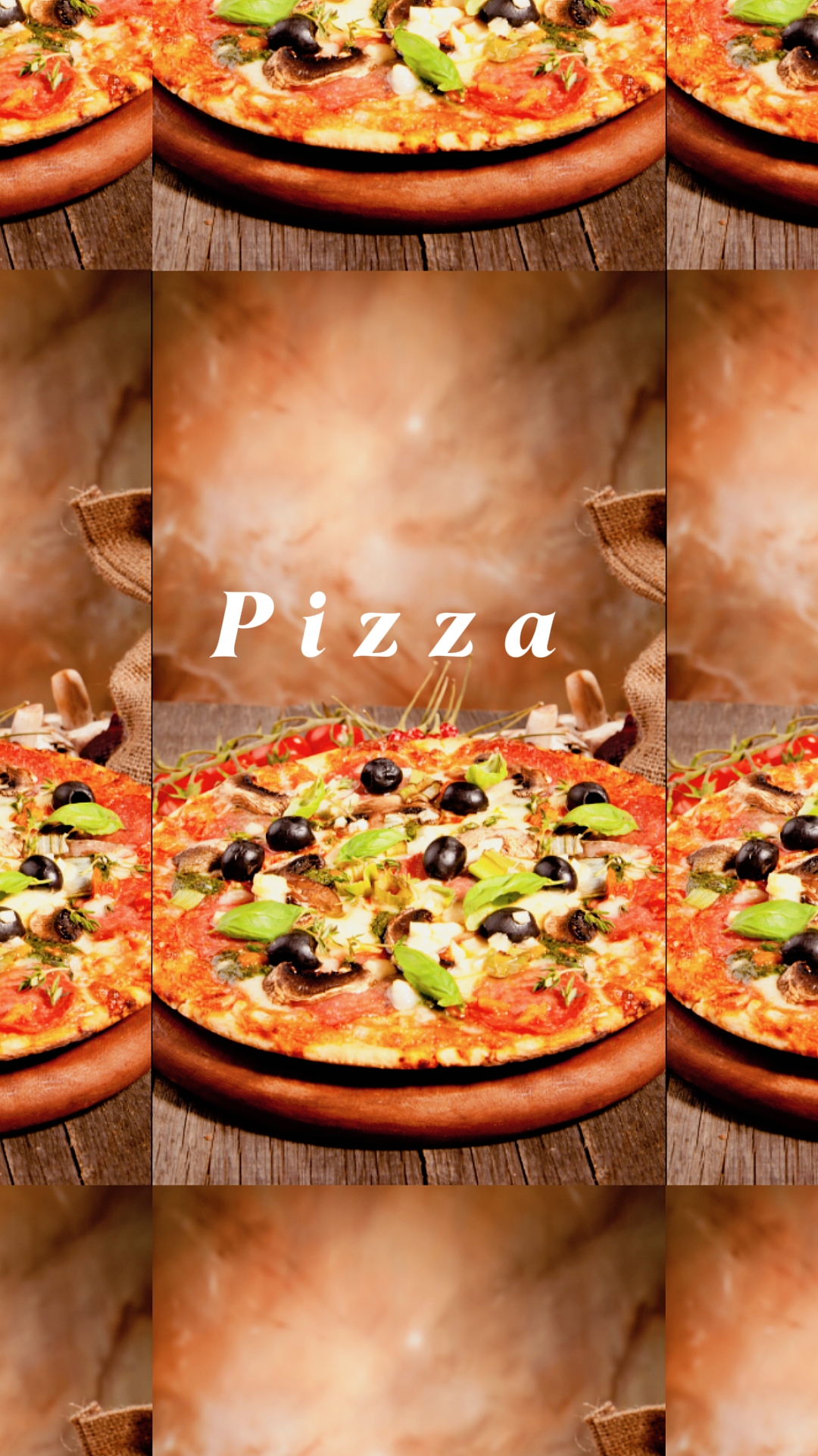 MENU DE COMIDA PIZZA