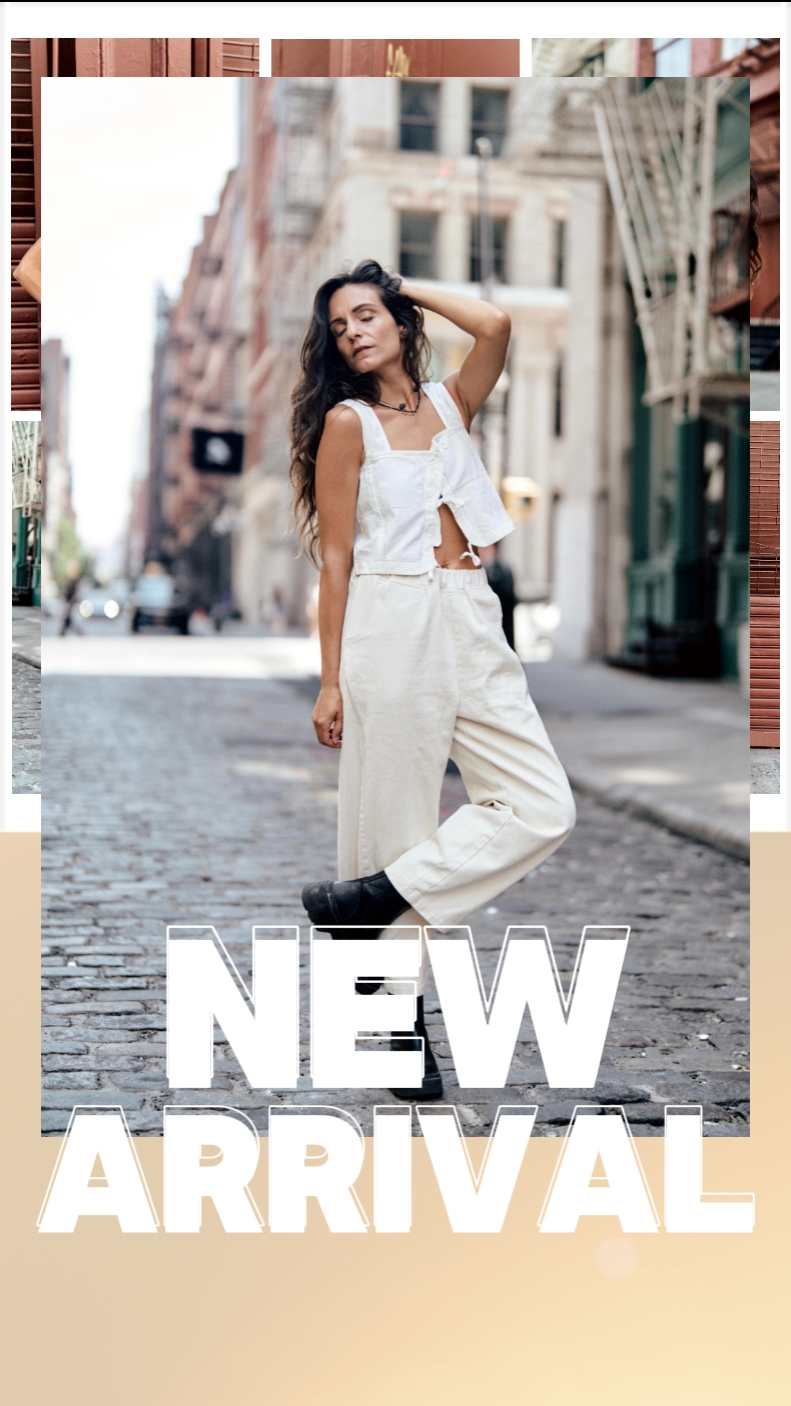 Nova moda de chegada