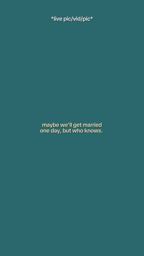 maybe we'll get