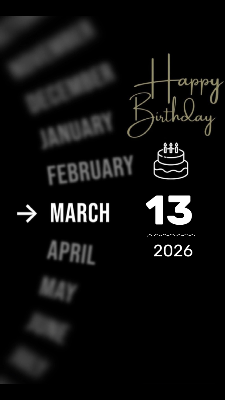BDAY DAD 13 MARCH 