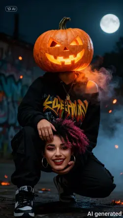 Cabeça Halloween