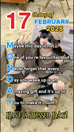 Monday • February 17