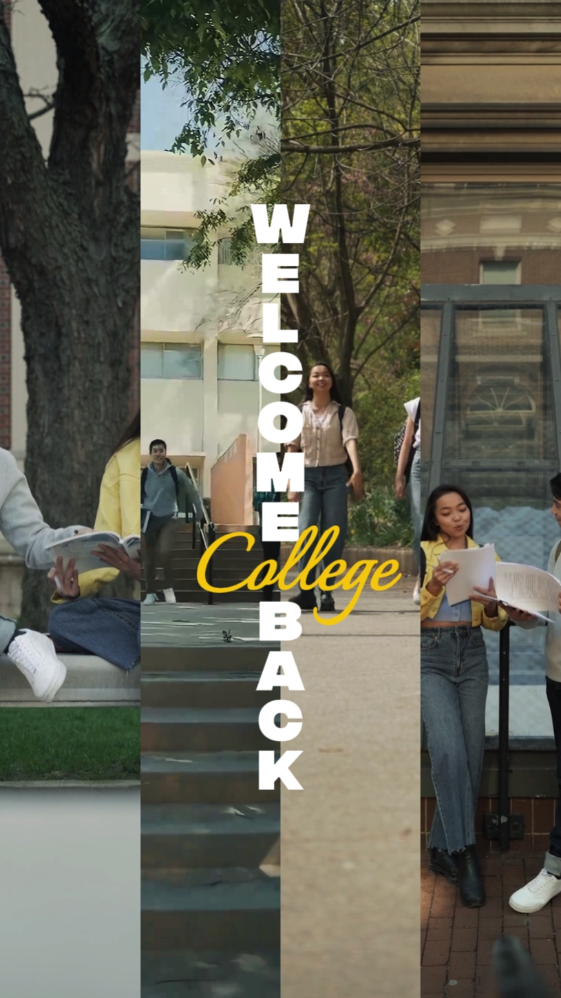 welcome back college