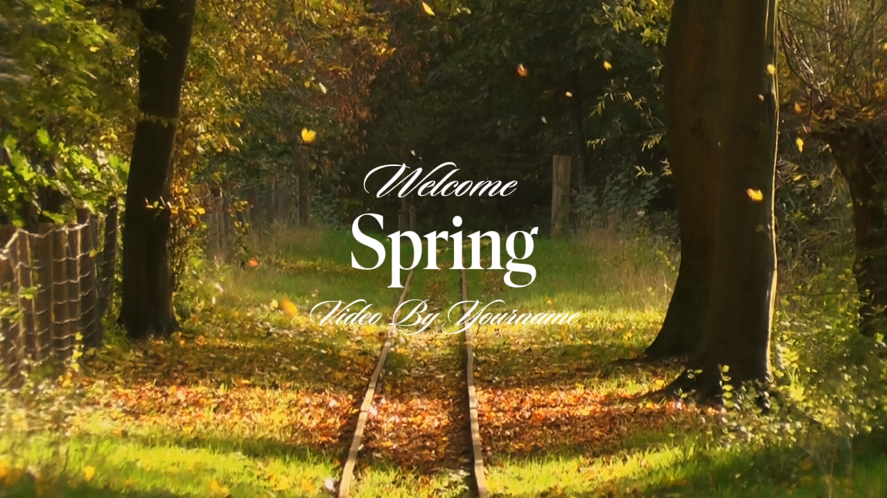 WELCOME SPRING 