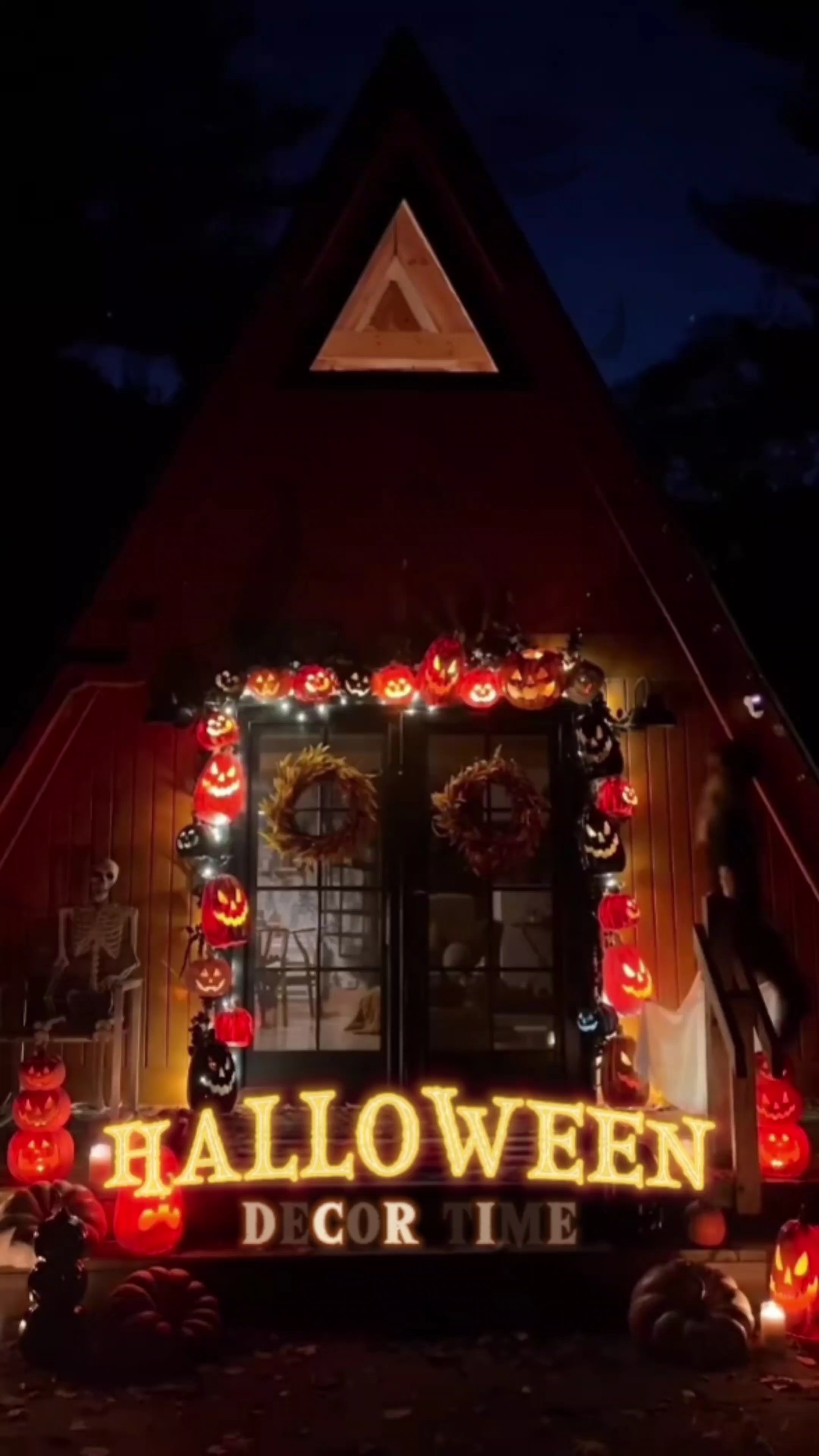 Hora Da Decoração Do Halloween