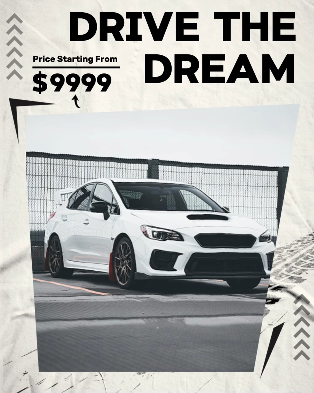 Babalar Günü, İş Şablonu, Araba satışları, Trendy & Cool Beat Style. 