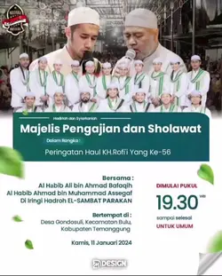 jadwal sholawat