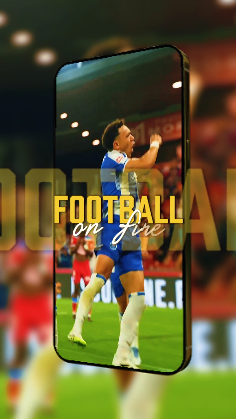 football on fire