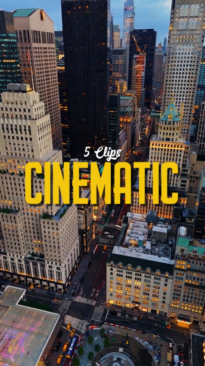 5 CLIPS CINEMATIC