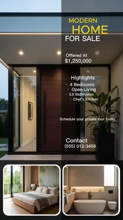 Warm Modern Home Tour
