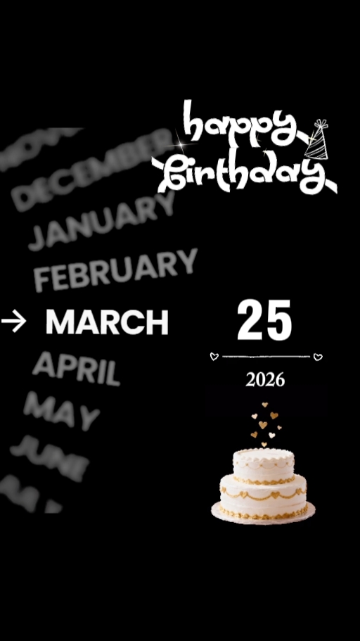 HBD 25 mars