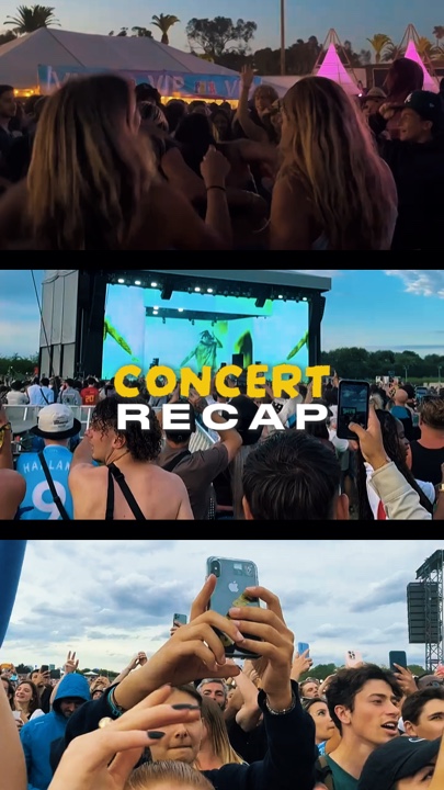 Récapitulatif du concert