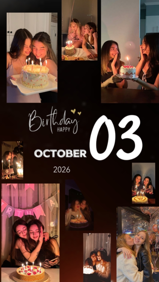 Anniversaire 03 octobre 