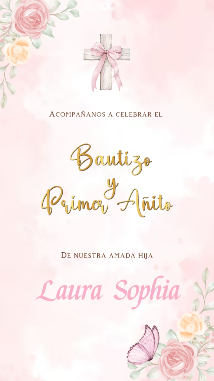 Convite Bautizo