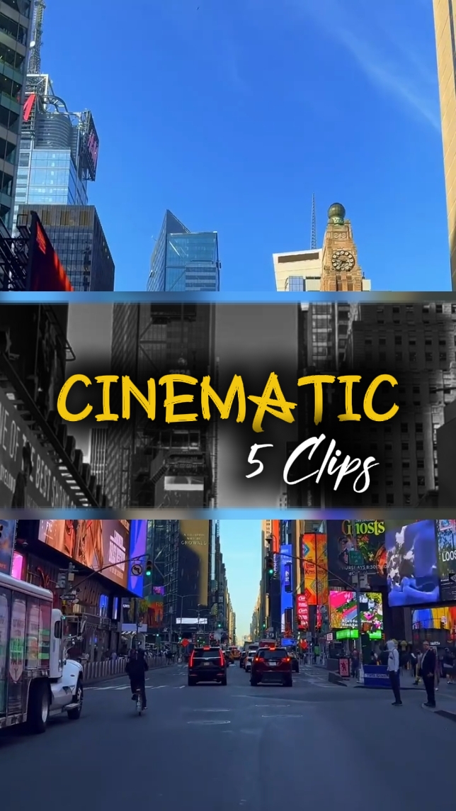5 Clips Cinemáticos 