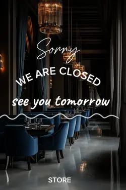 we are closed