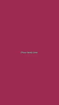 (Text) core 