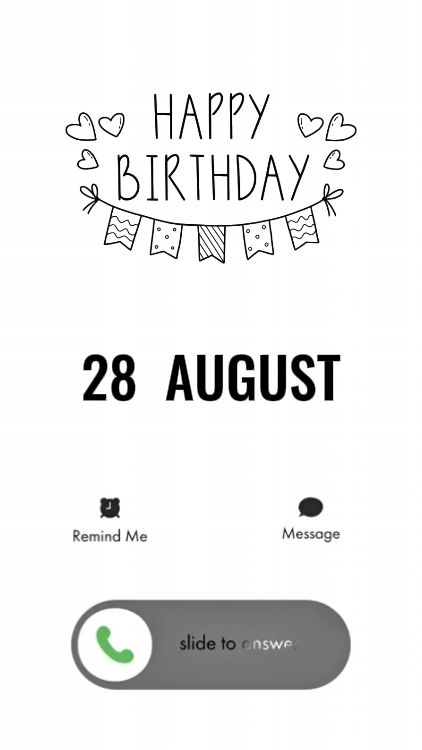 KAKAK ULANG TAHUN 28 AUG