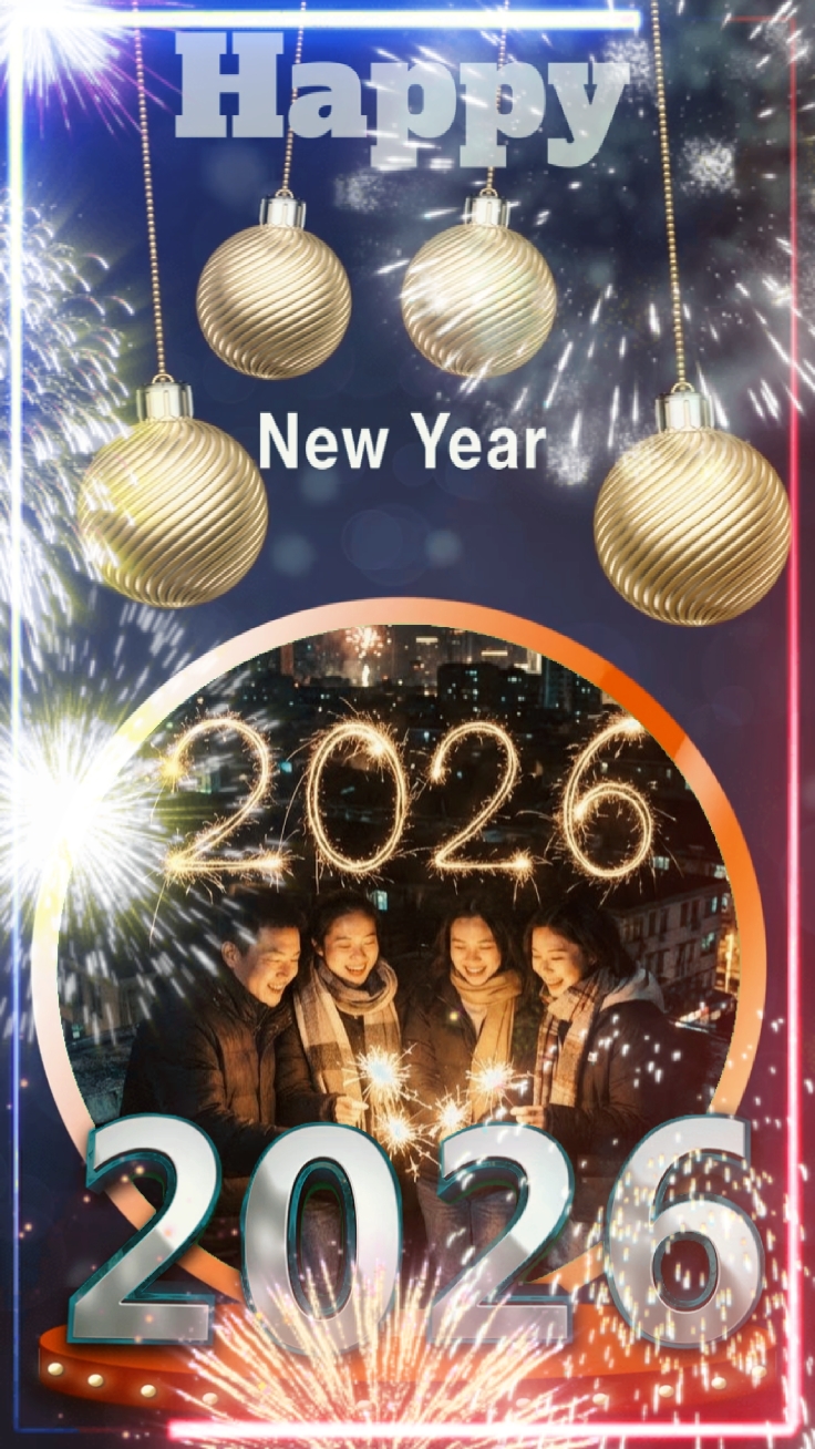 Feliz año nuevo 2026