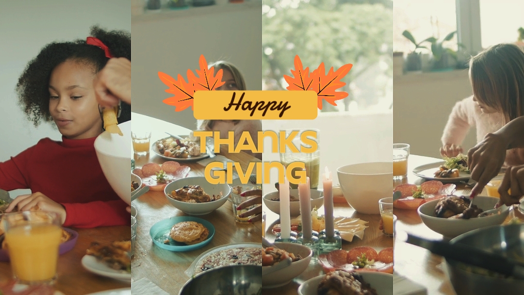 Feliz día de acción de gracias