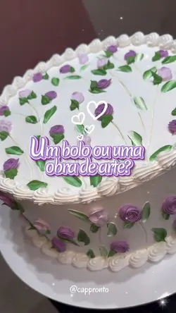 Bolo ou obra de arte