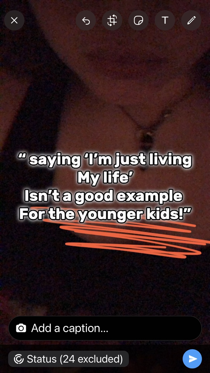 excuse is I’m young😻