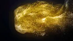 gold particles