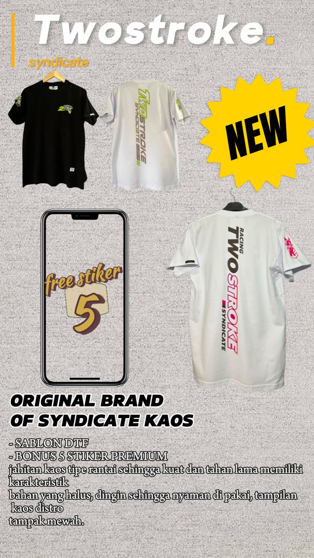 Plantilla de camiseta de Kaos
