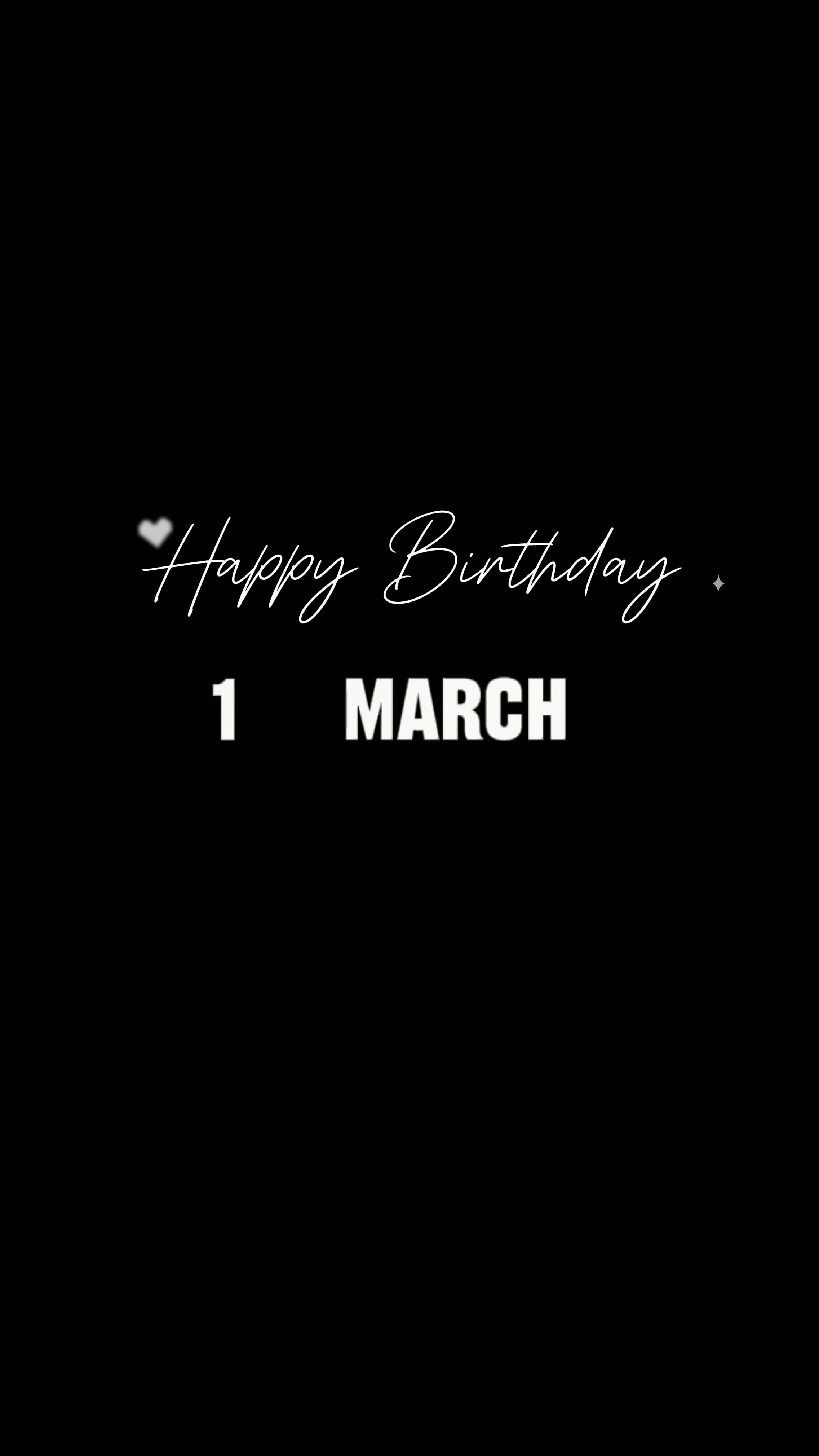 1 DE MARZO CUMPLEAÑOS