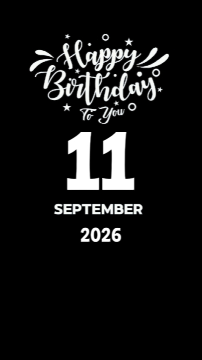 joyeux anniversaire 