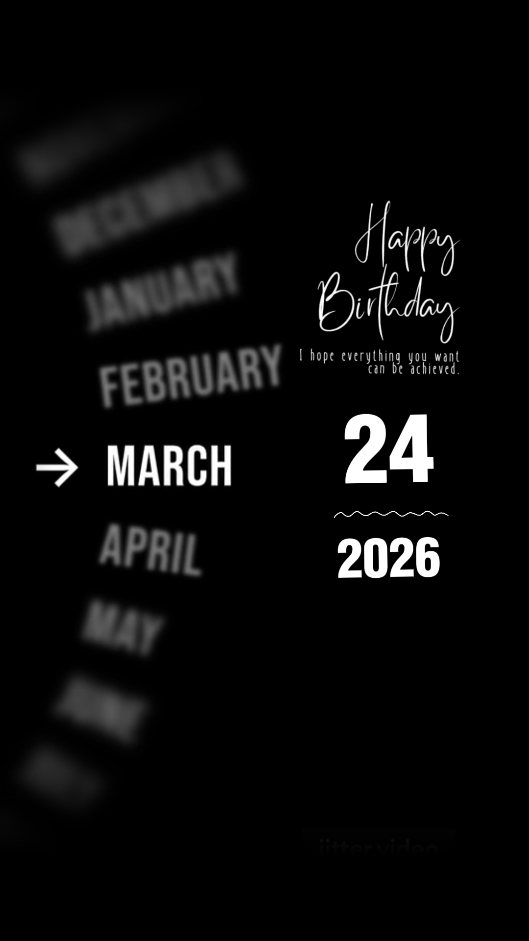BDAY LOVE 24 MARCH