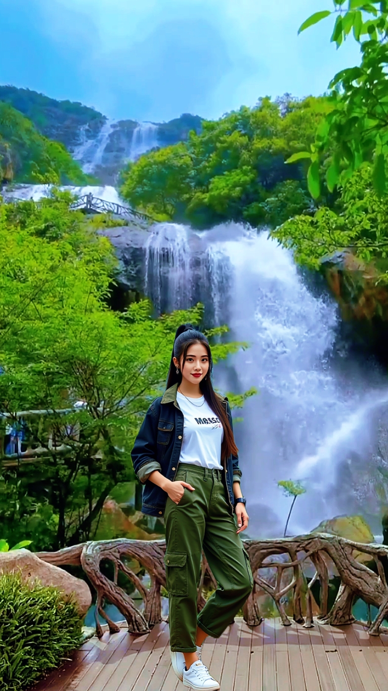 Terjun de aire latar