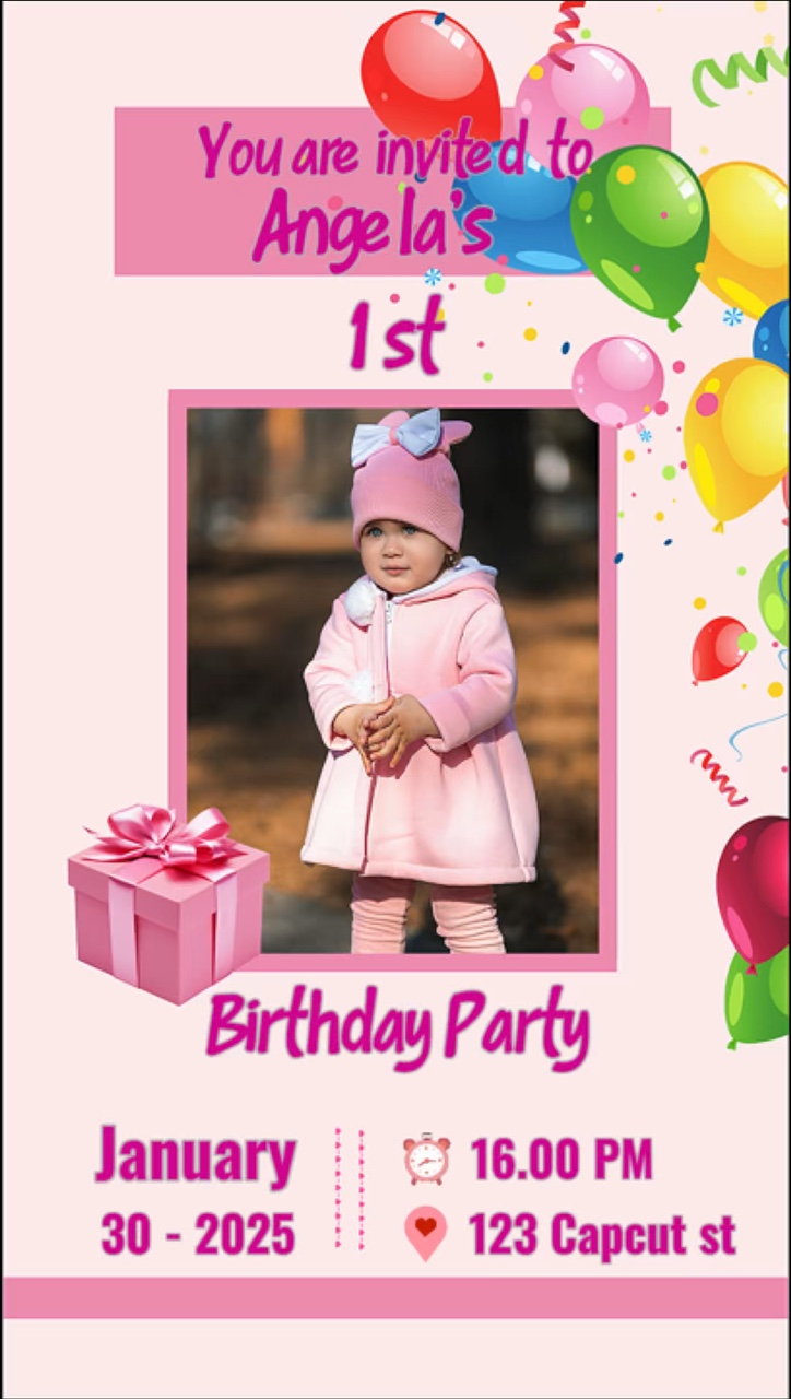 Invitación De Cumpleaños