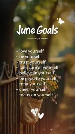 June Goals 