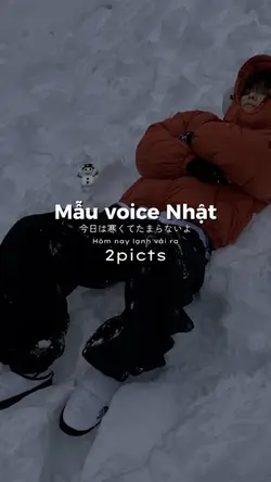 Mẫu voice Nhật