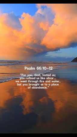 Salmo 66: 10 12