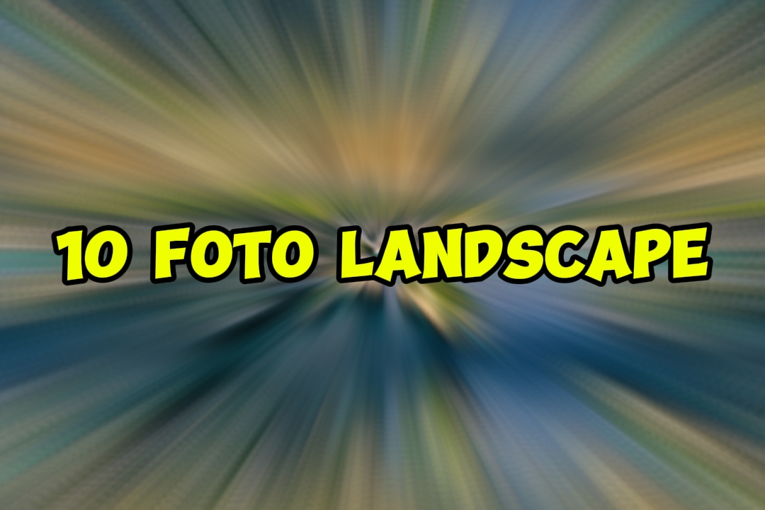 10 foto paisagem
