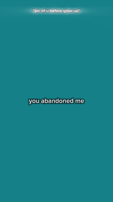 Tu m'as abandonné 
